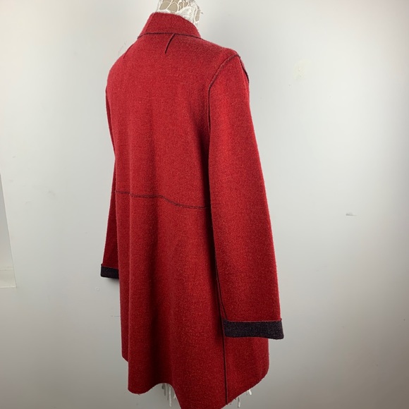 🎉SOLD🎉 Eileen Fisher Medium Long Jacket Cardigan - Picture 5 of 8